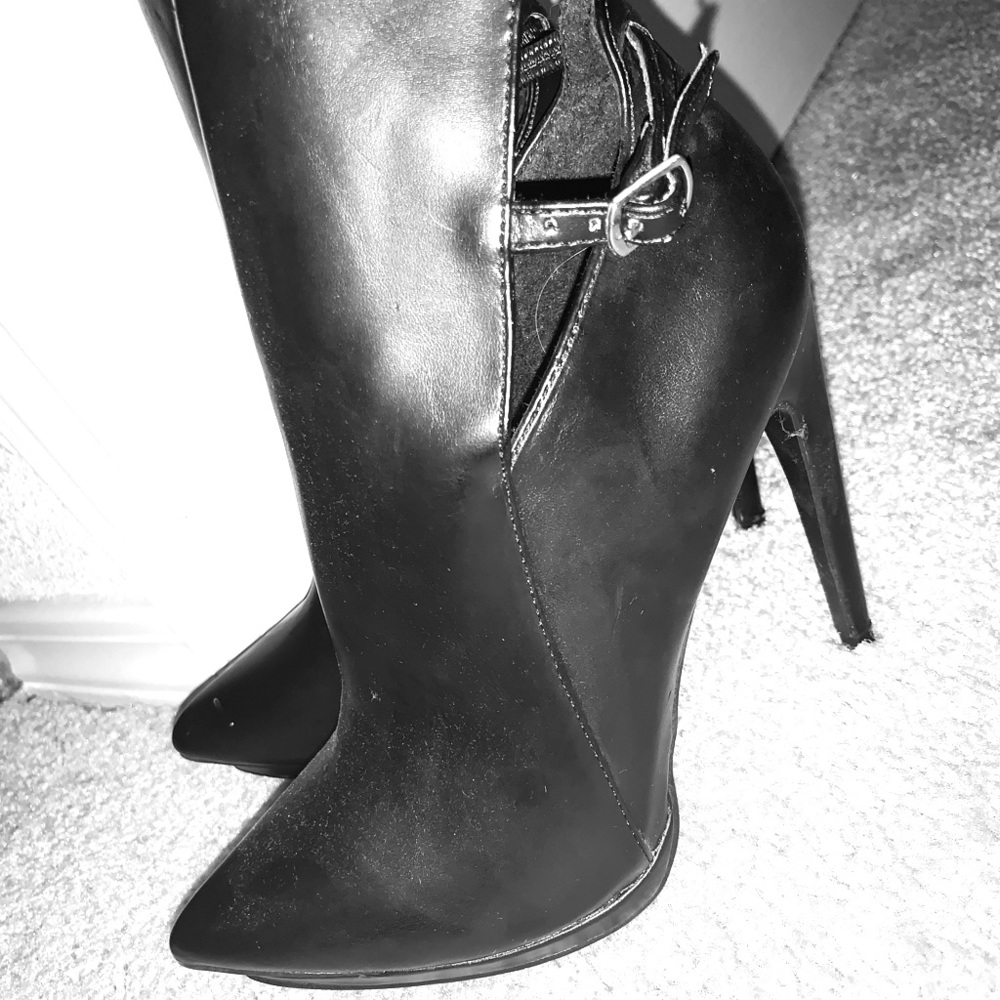 Ankle high heels